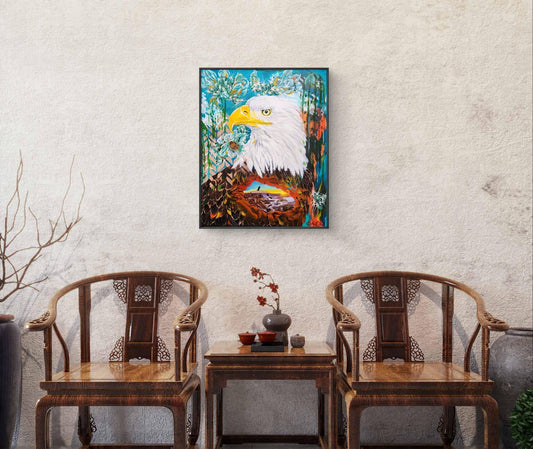 Symbol of America - Giglee canvas print